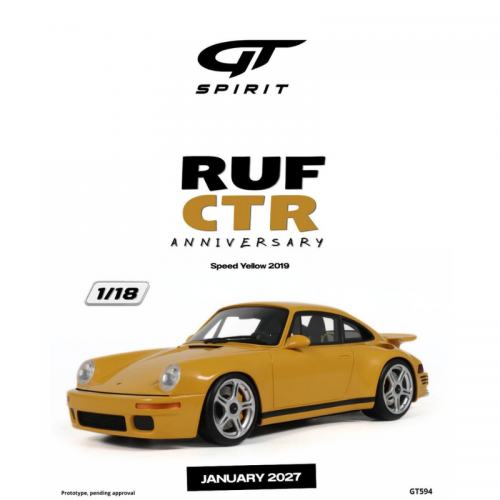 Macheta Macheta RUF CTR „Yellowbird”, scara 1:18, scara 1:18